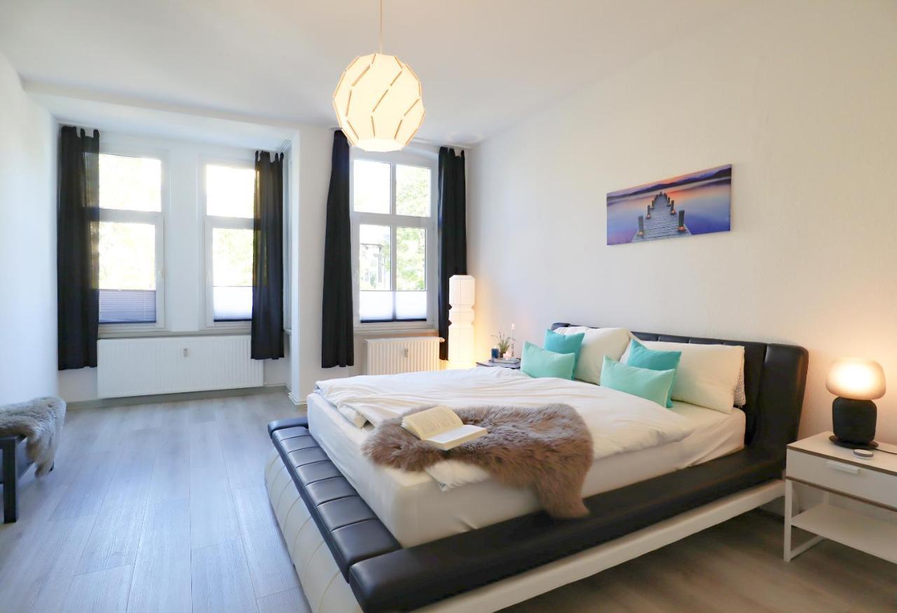 מגדבורג Md-8 Kleiststrasse 4 - Zentral Nur 5Min Bis Zur Innenstadt - 2Schlafzimmer-Smart Tv-Badewanne-Innenhoflage מראה חיצוני תמונה